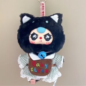 Baby Three Kitten Wardrobe Plush Blind Box